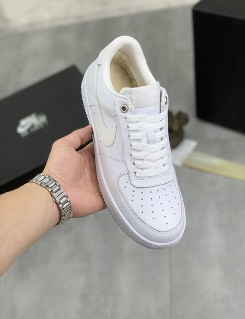 Nike Air Force 1 Real Wool Warm Shoes