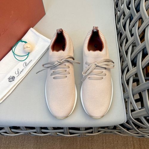 Loro Piana LP Wish Wool Knit Sneakers