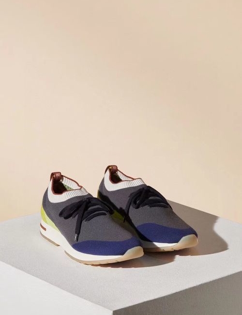 Loro Piana LP Wish Wool Knit Sneakers