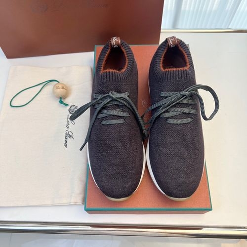 Loro Piana LP Wish Wool Knit Sneakers