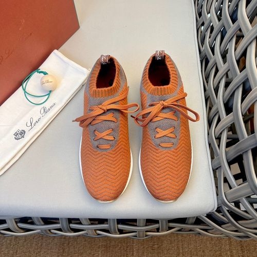 Loro Piana LP Wish Wool Knit Sneakers