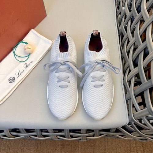 Loro Piana LP Wish Wool Knit Sneakers
