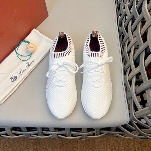 Loro Piana LP Wish Wool Knit Sneakers