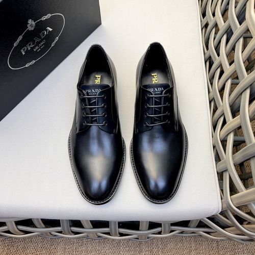 Prada Premium Leather Business Shoes