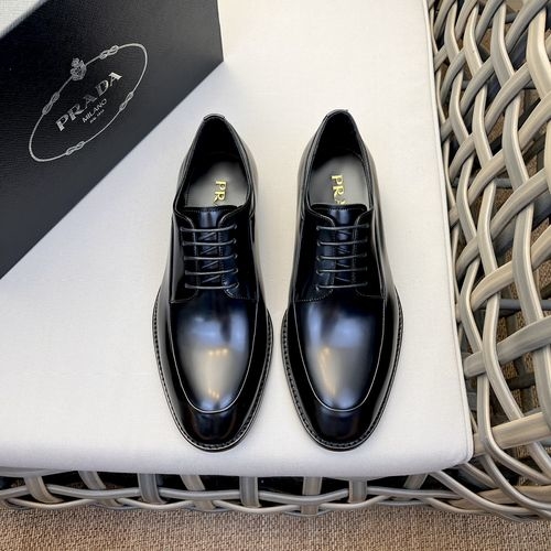 Prada Premium Leather Business Shoes