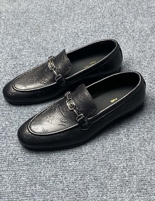 Louis Vuitton LV Luxembourg Samothrace Leather Shoes