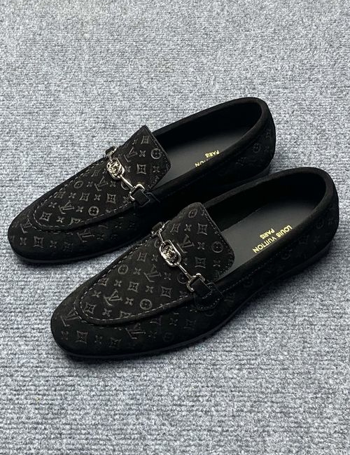 Louis Vuitton LV Luxembourg Samothrace Leather Shoes
