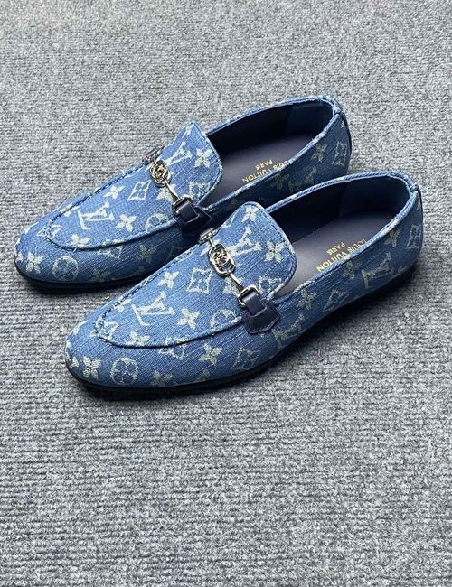 Louis Vuitton LV Luxembourg Samothrace Leather Shoes