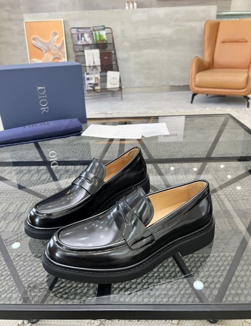 Christian Dior CD Top-Quality Slip-On Loafers With Original Factory Soles