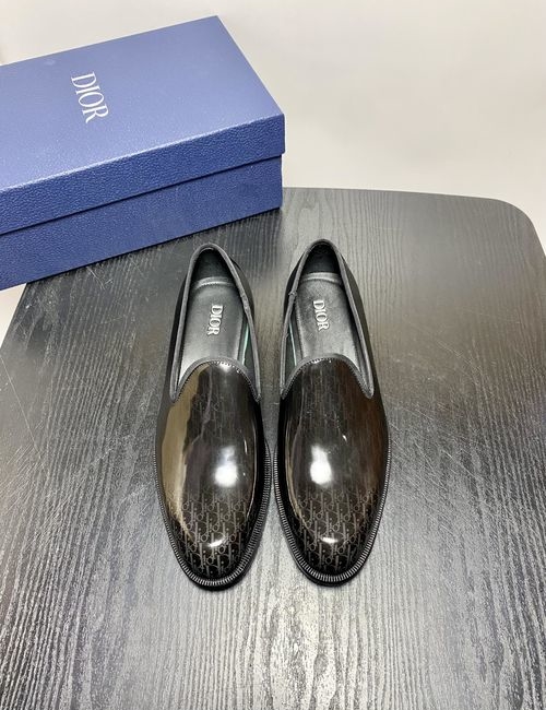 Christian Dior CD Derby Leather Dress Shoes