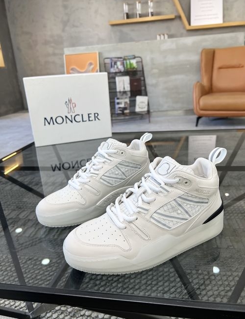 Moncler High-top Casual Leather Boots