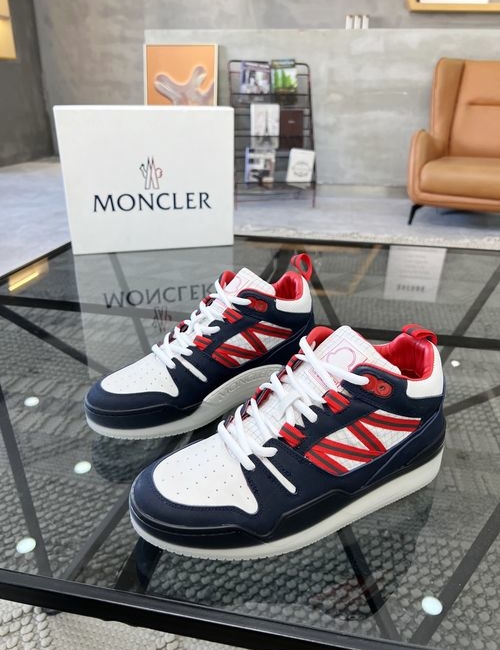 Moncler High-top Casual Leather Boots