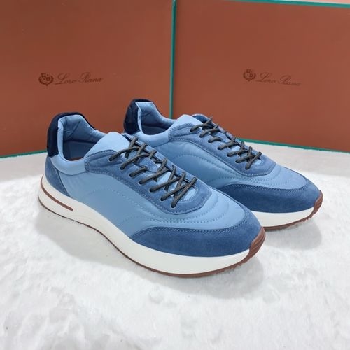 Loro Piana LP Running Shoes With Textured Upper, Stable Grip
