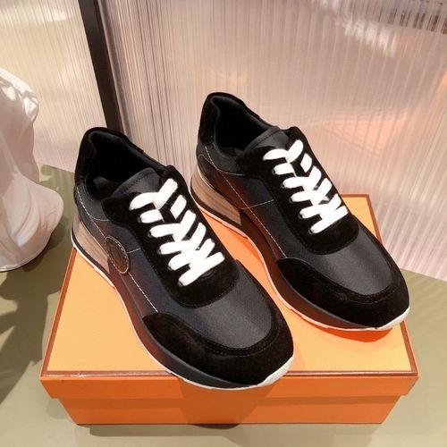 Hermes Knit Upper Casual Shoes Durable Outsole