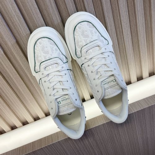 Christian Dior CD One White Leather Casual Sneakers