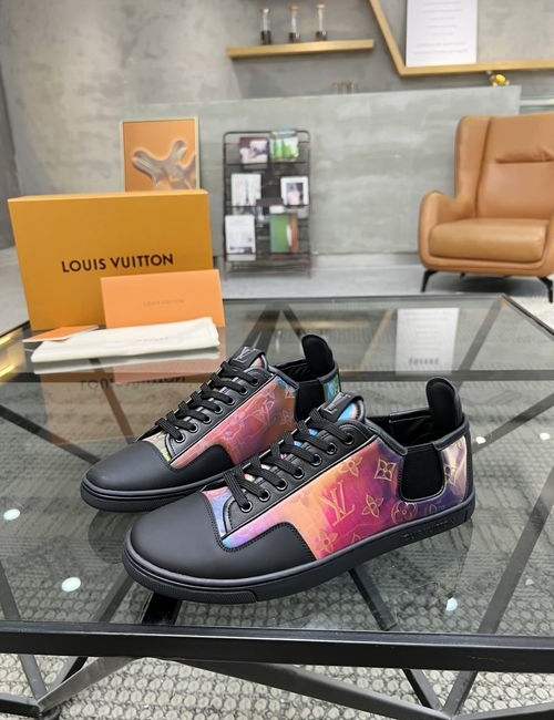 Louis Vuitton LV Leather Skate Shoes With TPU Sole
