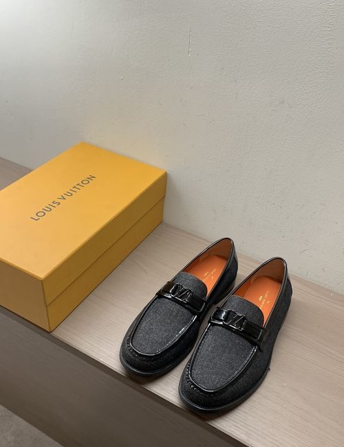 Louis Vuitton LV Major Monogram Jacquard Loafers