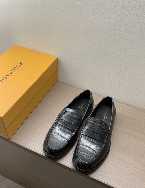 Louis Vuitton LV Major Handmade Leather Loafers