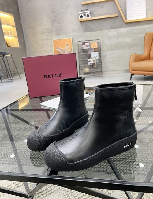 Bally Wool Lined High-top Sneaker Boots