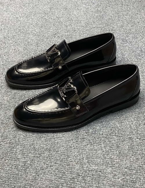 Louis Vuitton LV Luxembourg Samothrace Leather Shoes