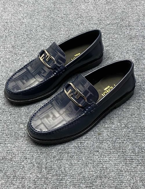 Fendi Genuine Leather Casual Comfortable Shoes