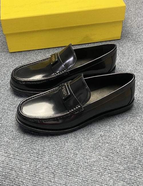 Fendi Genuine Leather Casual Comfortable Shoes