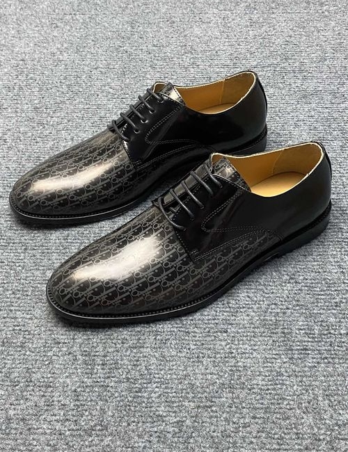 Christian Dior CD Slip-On Casual Leather Shoes