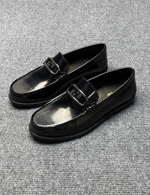 Fendi Genuine Leather Casual Comfortable Shoes