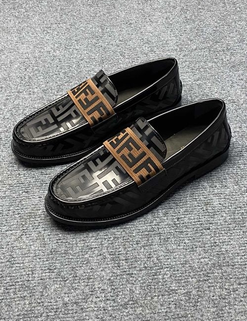 Fendi Genuine Leather Casual Comfortable Shoes