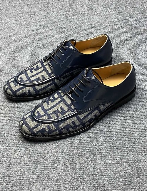 Fendi Genuine Leather Casual Comfortable Shoes