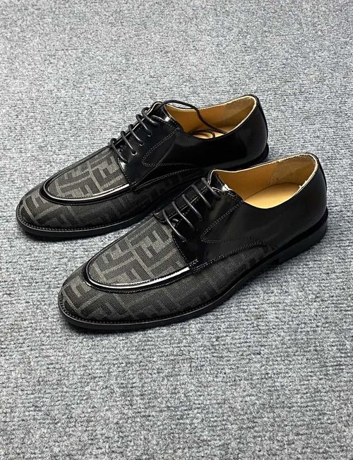 Fendi Genuine Leather Casual Comfortable Shoes