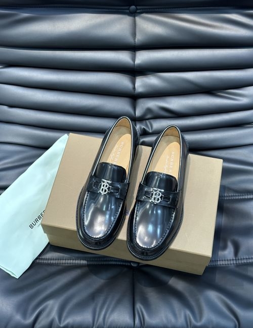 Burberry Calfskin Leather Sole Casual Shoes