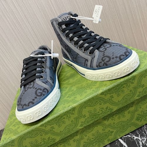 Gucci Tennis Classic Canvas Shoes, Low/High Top