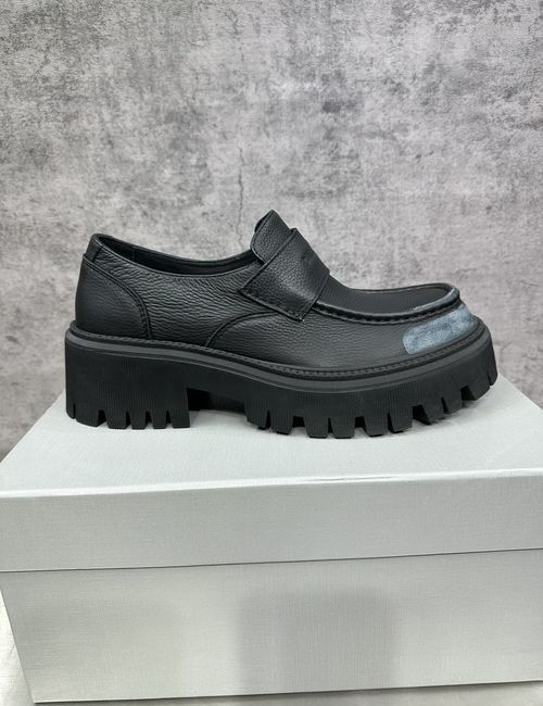 Balenciaga Patent Leather Chunky Loafers