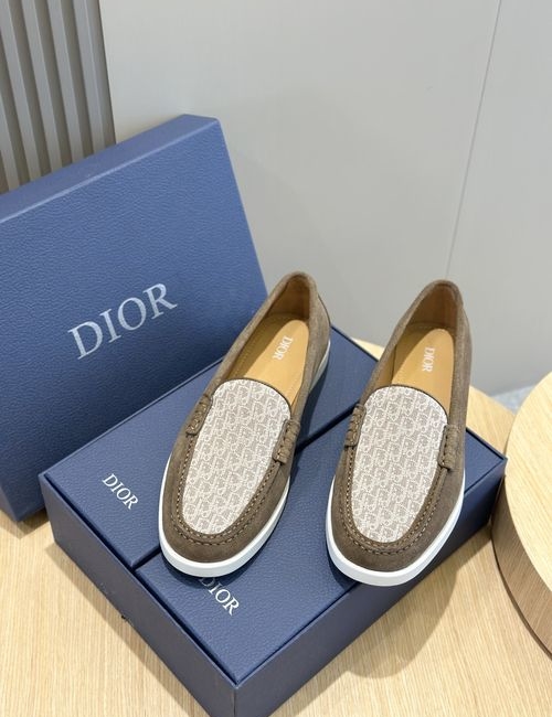 Christian Dior CD Granville Loafers Oblique Print