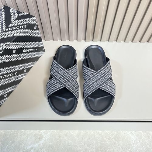 Givenchy Premium Denim Leather Casual Sneakers