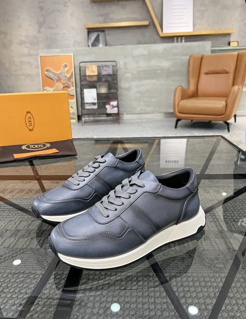 TODS Cowhide Casual Board Shoes