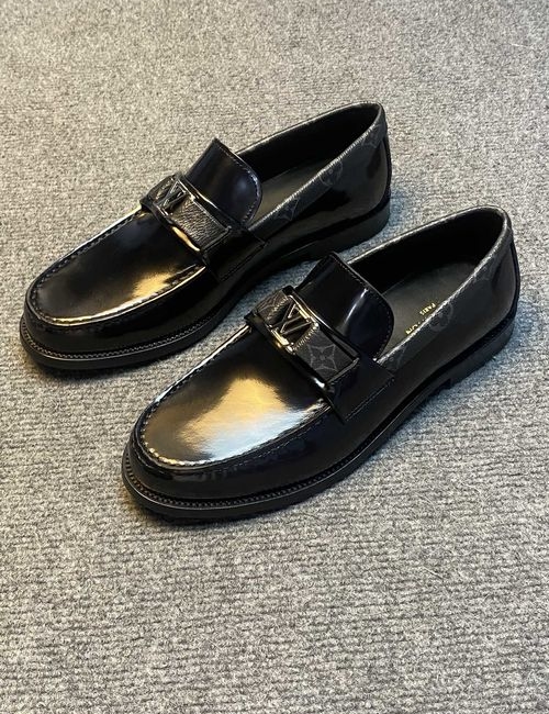 Louis Vuitton LV Luxembourg Samothrace Leather Shoes