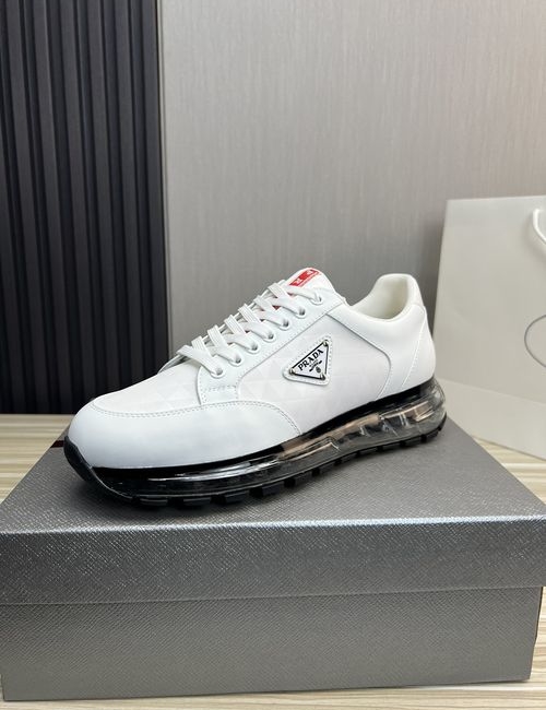 Prada Premium Leather Shoes With Air Cushion Sole