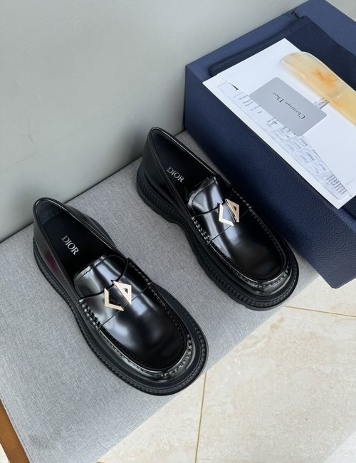 Christian Dior CD Premium Casual Leather Shoes