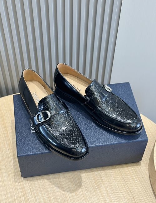 Christian Dior CD CD Loafers With Horsebit Hardware