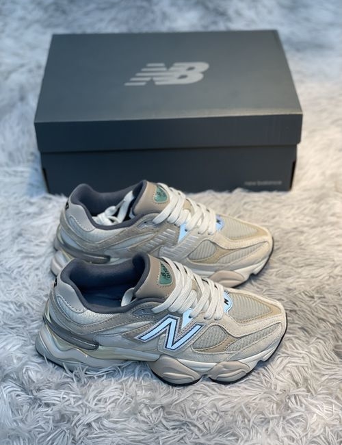 New Balance NB9060 Beige Platform Sneakers
