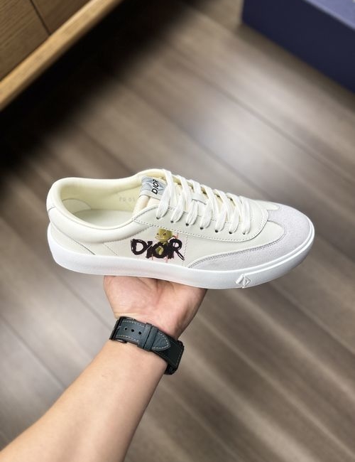 Christian Dior CD Nappa Suede Printed Casual Shoes