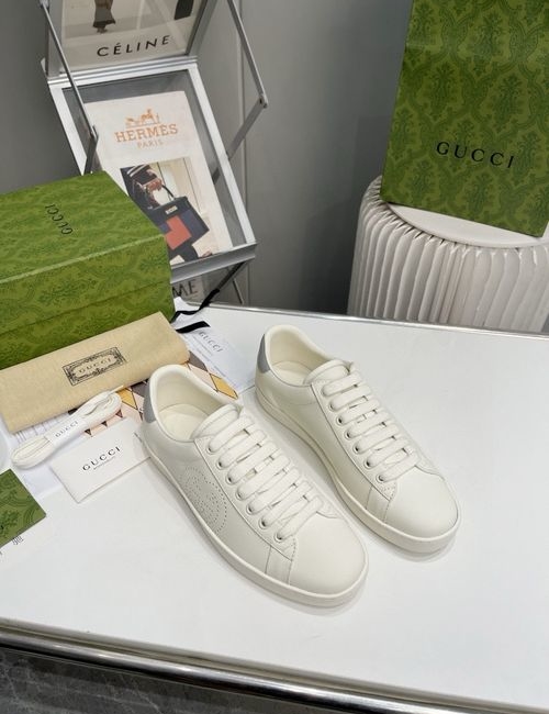 Gucci Classic Leather Casual Sneakers