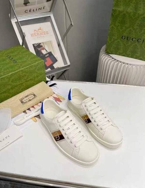 Gucci Classic Leather Casual Sneakers