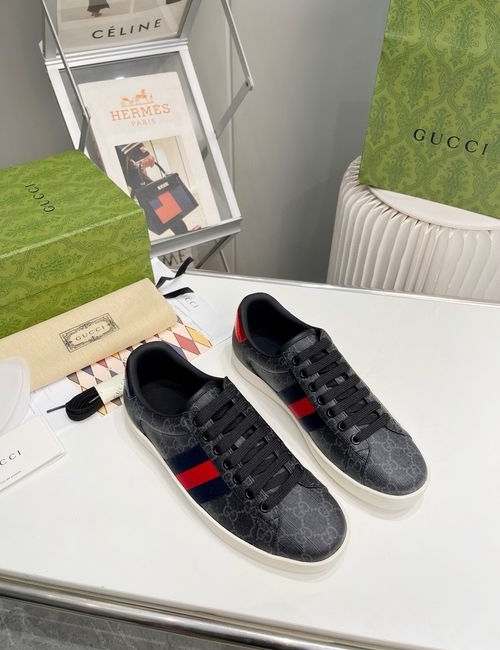 Gucci Classic Leather Casual Sneakers