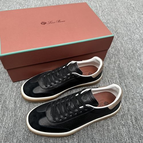 Loro Piana LP Suede Low-top Casual Sneakers