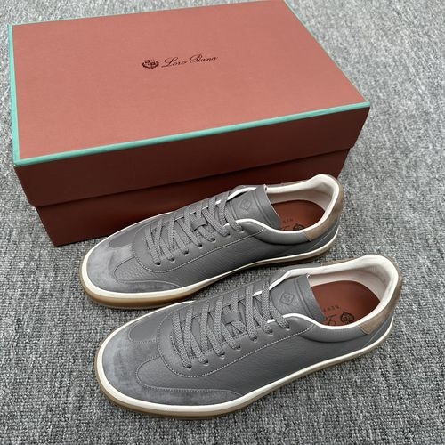 Loro Piana LP Suede Low-top Casual Sneakers