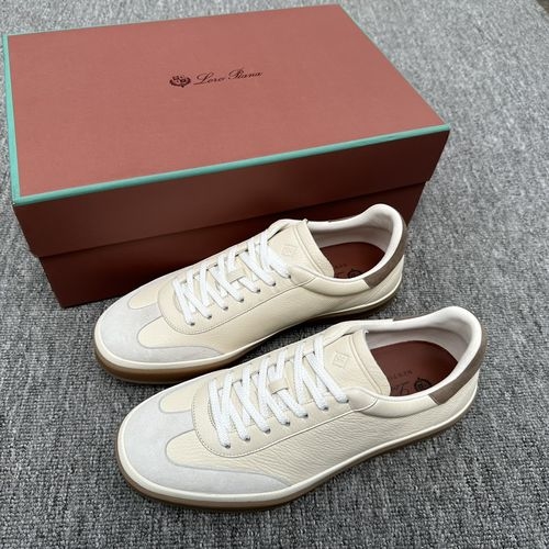 Loro Piana LP Suede Low-top Casual Sneakers