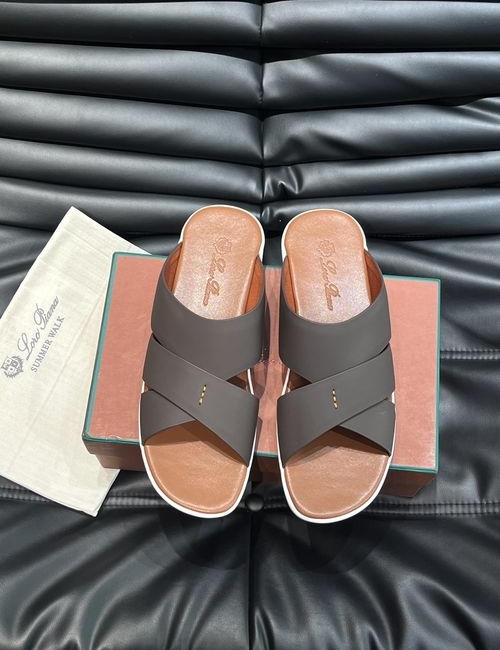 Brunello Cucinelli BC Cowhide Cross Strap Open Toe Sandals